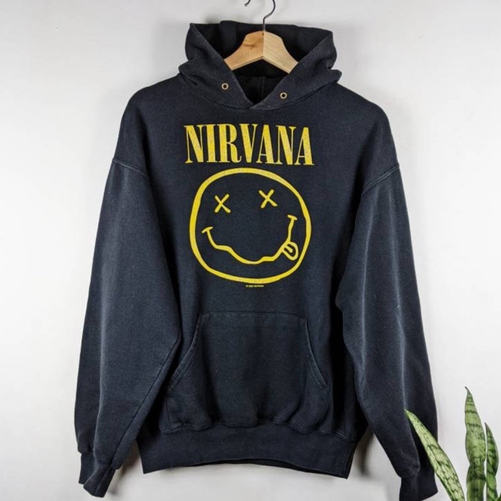 Vintage Nirvana Hooded Sweatshirt